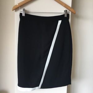 J crew white detail skirt